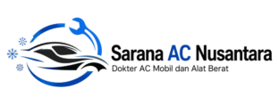 Logo resmi Sarana AC Nusantara sebagai penyedia service AC mobil dan alat berat.